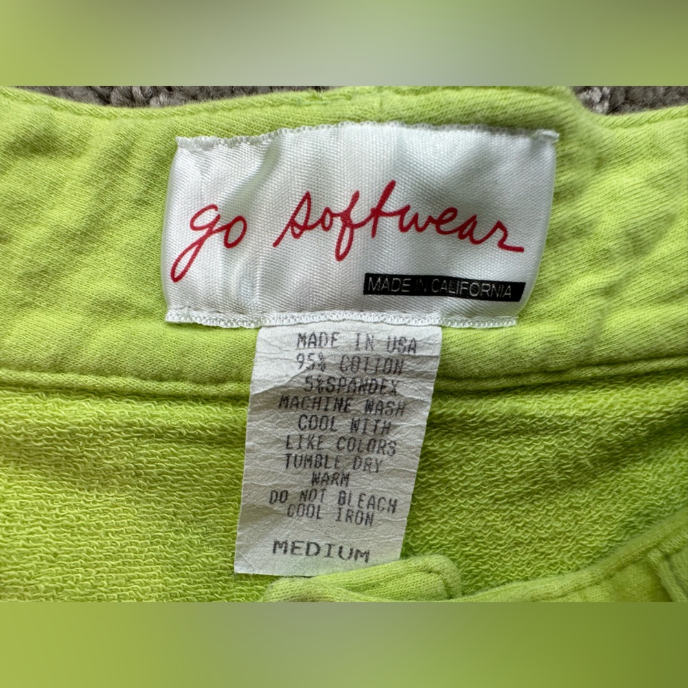 Go Softwear moderne 5-pocket shorts - neon lime - Picture 2 of 5